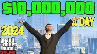 How to Make $10000000 a Day In GTA 5 Online Solo Money Guide