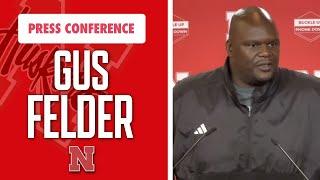 Nebraska Footballs Director of Football Development Gus Felder meets the media on Thursday I GBR