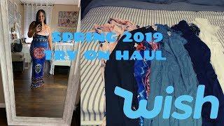 What Was I Thinking?? Spring 2019 WISH Unpacking & Try on Haul