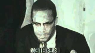 Malcolm X pledges allegiance to the African Americans