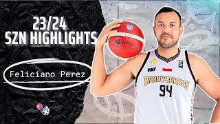 Feliciano Perez Highlights 202324 Indonesia IBL  Bima Perkasa Jogja