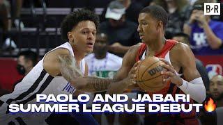 Paolo Banchero And Jabari Smith Shine During Their Summer League Debut