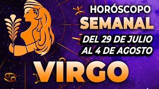 Horóscopo semanal de VIRGO  Del 29 de julio al 4 de agosto de 2024  MHONI VIDENTE