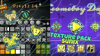 =Texture pack sunix  Geometry dash 2.11