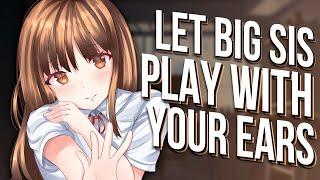 Protective Big Sis Wants Your Ears Audio Roleplay