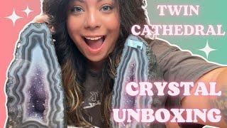 TWIN Cathedral Crystal Unboxing  $3200 Collectors Piece