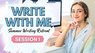 Write With Me LIVE ️ June Writing Retreat – Session 1