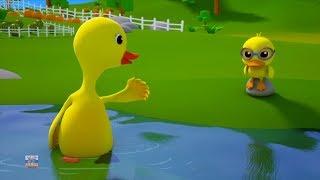 Утенок Утенок Да Mama  детская рифма  Kids Song  Farmees Russia  Duckling duckling