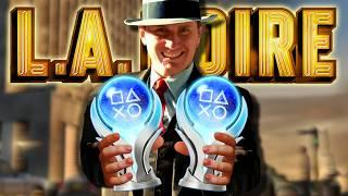 I Obtained BOTH L.A. Noire Platinums