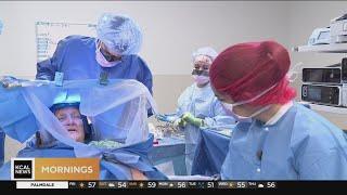 Awake during brain surgery How one San Diego womans life improved