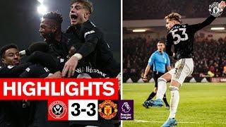 HIGHLIGHTS  Sheffield United 3-3 Manchester United  Premier League 201920