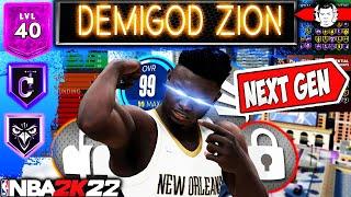 REPLACE YOUR REBIRTH BUILD WITH THIS ONE - 2K22 BEST BUILD ZION WILLIAMSON