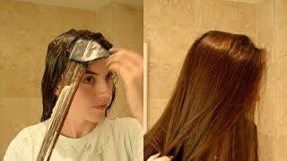 HOW TO  DYE LONG HAIR AT HOME.