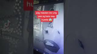 Bata hinila ang paa sa multo cctv actual video