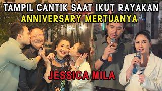 Jessica Mila Tampil Cantik saat Ikut Rayakan Anniversary Mertuanya