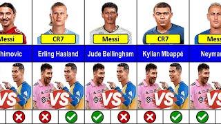 Messi Or RonaldoFamous Footballers Who CHOOSE Ronaldo Or Messi