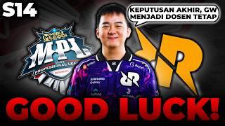 GOOD LUCK CEO RRQ JADI DOSEN TETAP UNIVERSITAS