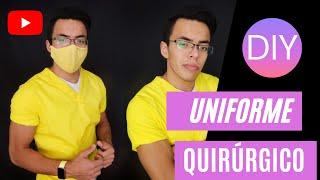 como hacer un uniforme Quirúrgico Super Fácil.. parte 1 Filipina