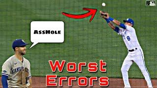 MLB • Royals Worst Errors 2022