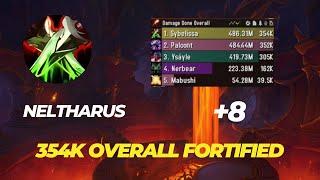 +8 Neltharus assassination rogue POV 354k overall dragonflight 10.2.7 season 4