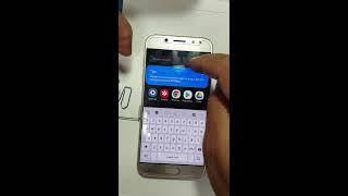 Samsung J5 2017 J530F binary 6 U6 FRP Easy methodno need to install apk without PC.