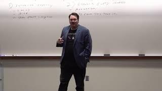 Lecture #9 Characters — Brandon Sanderson on Writing Science Fiction and Fantasy