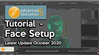 Advanced Skeleton Face Setup Latest Update October 2020