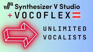 Synth V + Vocoflex = Endless Vocalists SOLARIA to 100s of Vocalists  Dreamtonics