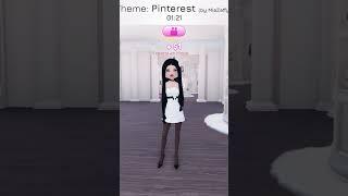 DRESS TO IMPRESS PERO PINTEREST ELIGE MI OUTFIT  #shorts #roblox #viral #parati #dresstoimpress