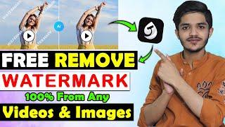 FREE Remove Watermark from Videos and Images Without Photoshop 2023  Watermark Remove Easily