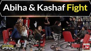 Abiha and Kashaf Fight In Champions With Waqar Zaka Grand Finale  Champions With Waqar Zaka