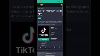 TikTok Mod Apk FREE