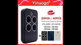 Yinuogo - YNG190 How to program  clone FAAC XT4 433 RC remote control ?