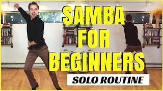 Samba Solo Routine For Beginners. Mini Cardio Workout