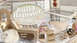 Building a Cozy Hamster Home   Relaxing DIY Cage Building Adventure