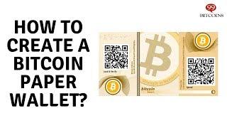 How to create a Bitcoin paper wallet