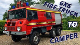 Let The Build BEGIN Fire Truck to Expedition Camper