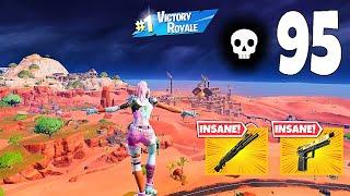 95 Elimination Solo Vs Squads Zero Build Gameplay Wins Fortnite chapter 5