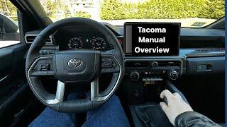 Toyota Tacoma 6-Speed Manual Transmission How It Works Feels & Features