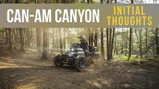 Adventure Trike? 2025 Can-Am Canyon First Thoughts