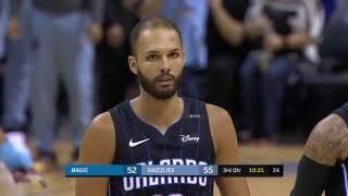 Evan Fournier ejected 2 technicals vs Grizzlies