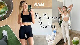My Realistic 6am Morning Routine  healthy + productive habits