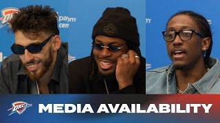 Full Post Game Media Availability  OKC Thunder vs San Antonio Spurs  October 30 2024