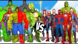 THE AVENGERS RESCUE HULK MINDED CONTROL - EPIC BATTLE GTA 5