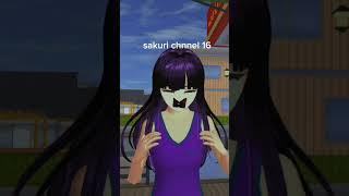 mencoba astetik shorts sakura school simulator aga jelek ya️️