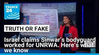 What we know about the UNRWA ID allegedly found among Sinwars belongings • FRANCE 24 English