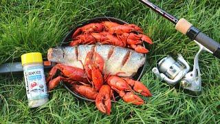 WILD TROUT & SPICY CRAWFISH COOKOUT ON THE RIVER