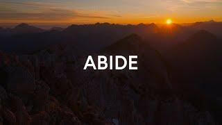 Dwell Songs - Abide Lyrics ft. Aaron Williams