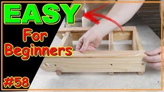 EASY - BEAUTIFUL WOODWORKING PROJECT FOR BEGINNERS VIDEO #58 #woodworking #woodwork #joinery