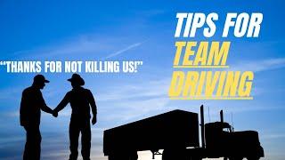 CAN YOU SURVIVE TEAM TRUCKING? — TRUCKING TIPS